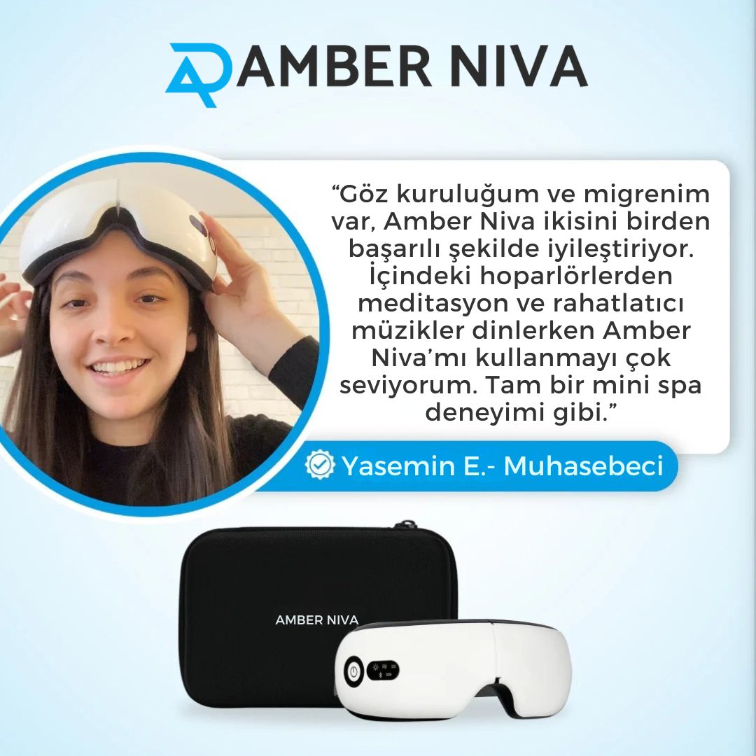 Amber Niva™ Akıllı Göz Masaj Aleti