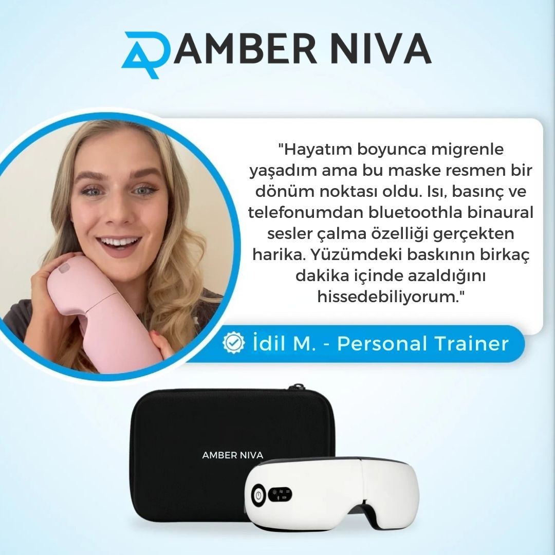 Amber Niva™ Akıllı Göz Masaj Aleti