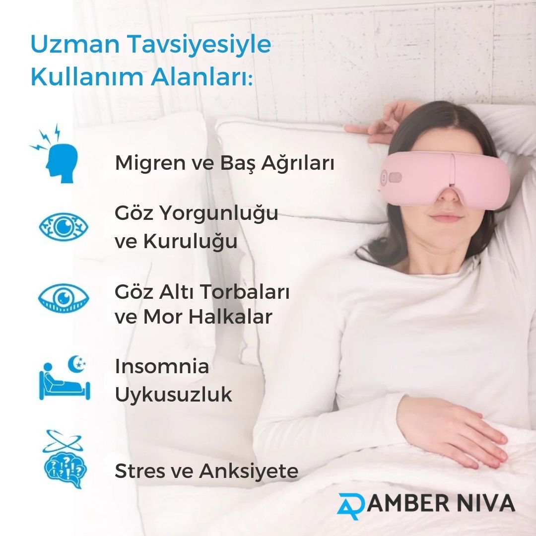 Amber Niva™ Akıllı Göz Masaj Aleti